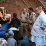 गढ़ी कैंट में मलबे में दबे दो श्रमिकों का रेस्क्यू, घटनास्थल पर पहुंचे कैबिनेट मंत्री गणेश जोशी