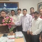 वित्त सचिव रणवीर सिंह चौहान को पदभार ग्रहण करने पर राज्य निगम कर्मचारी महासंघ ने दी शुभकामनाएं